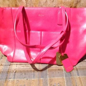 Pink Ralph Lauren purse